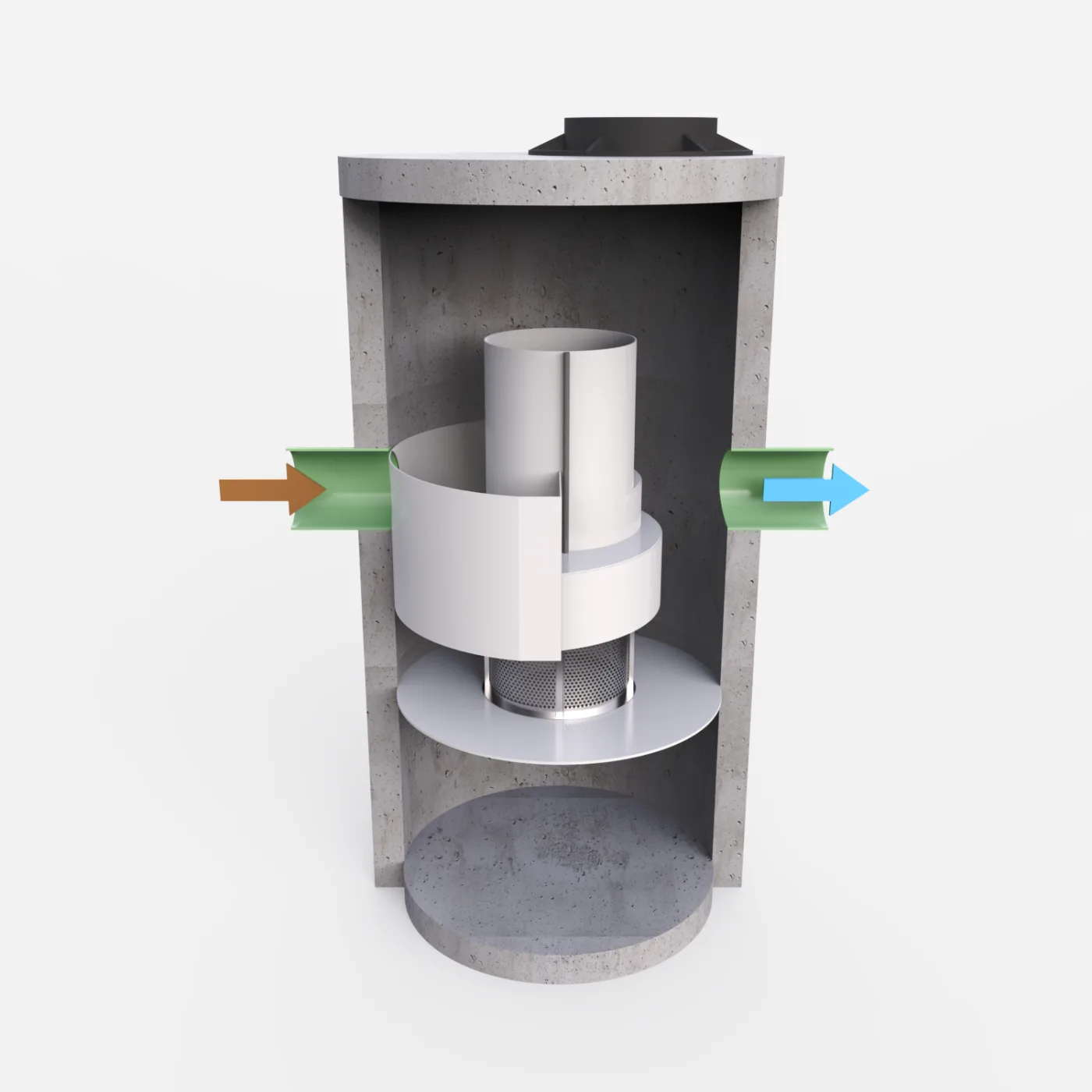 RWM-SS Screen Separator front render